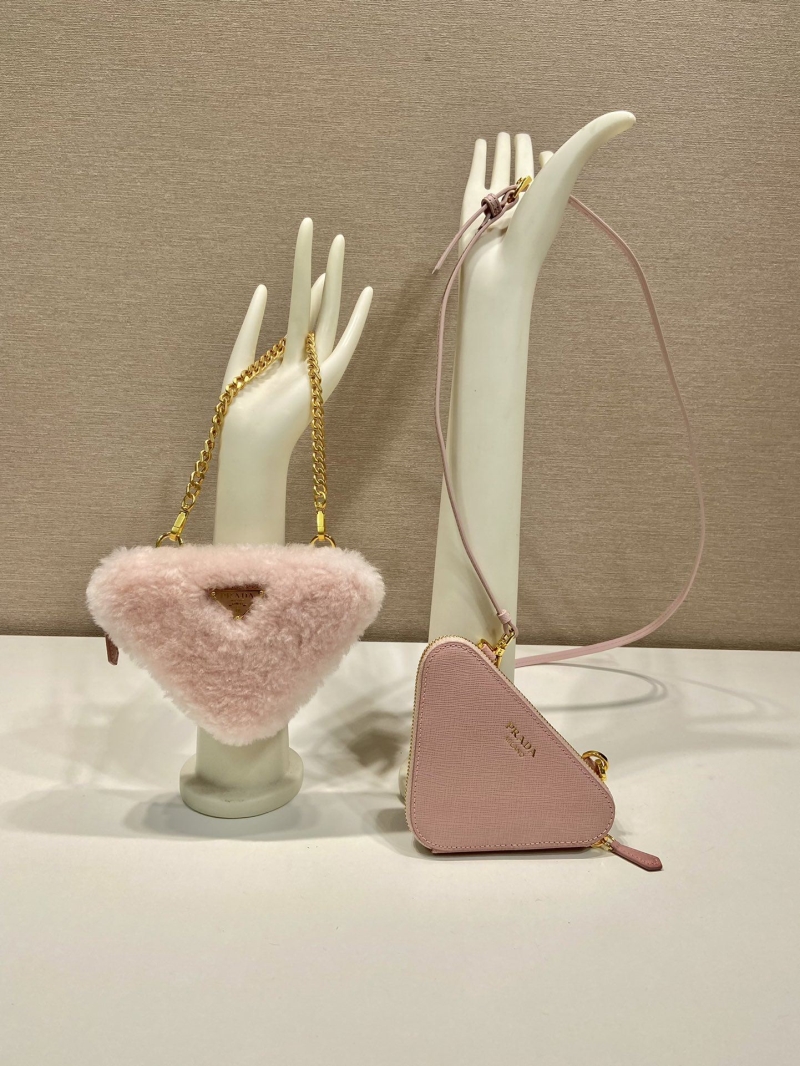 Pra*a triangle pouch
